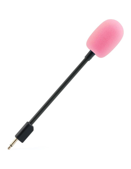 Funda de Viento Rosa LEFXMOPHY para Micrófono Razer BlackShark Funda de Viento Rosa LEFXMOPHY para Micrófono Razer BlackShark