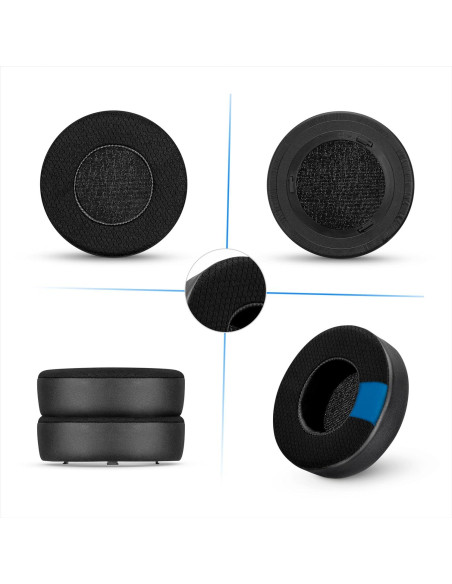 Almohadillas Híbridas Brainwavz para Corsair Virtuoso - Gel Refrigerante Almohadillas Híbridas Brainwavz para Corsair Virtuoso - Gel Refrigerante