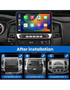 Estéreo Android 10" para Toyota Tacoma 2005-2015 - 2GB RAM, 64GB ROM 2