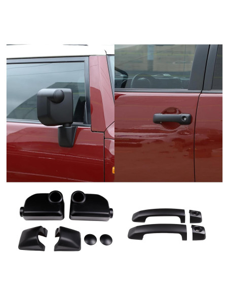 Juego de Cubiertas Espejo Retrovisor y Manijas Toyota FJ Cruiser Juego de Cubiertas Espejo Retrovisor y Manijas Toyota FJ Cruiser