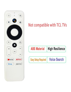 Control Remoto Reemplazo Onn TV FHD 4K Modelo 100024646 2