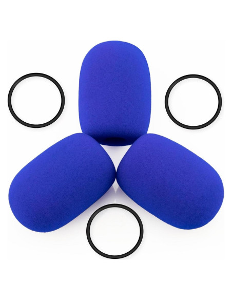 Funda de Parabrisas LEFXMOPHY para Micrófono Bose A20 A30 - Paquete de 3 Funda de Parabrisas LEFXMOPHY para Micrófono Bose A20 A30 - Paquete de 3