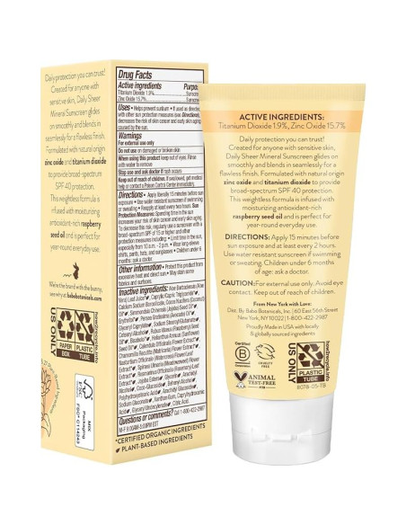 Loción Solar Mineral Diaria Babo Botanicals SPF40 - 50ml Loción Solar Mineral Diaria Babo Botanicals SPF40 - 50ml