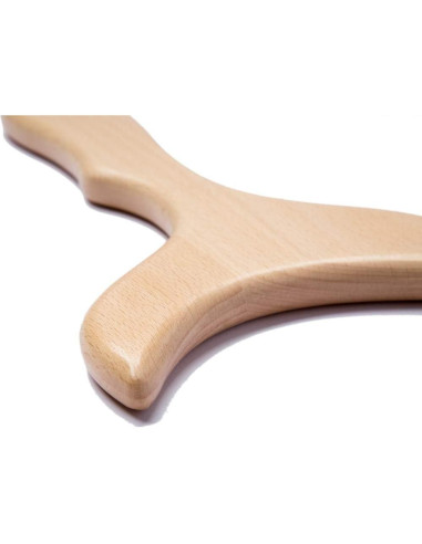 Herramienta de Gua Sha de Madera Allshow 30.48x15.24cm