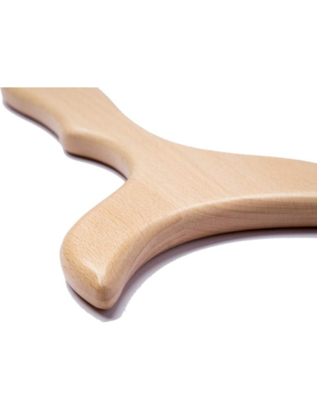 Herramienta de Gua Sha de Madera Allshow 30.48x15.24cm Herramienta de Gua Sha de Madera Allshow 30.48x15.24cm