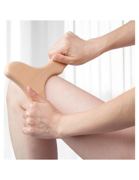 Herramienta de Gua Sha de Madera Allshow 30.48x15.24cm Herramienta de Gua Sha de Madera Allshow 30.48x15.24cm