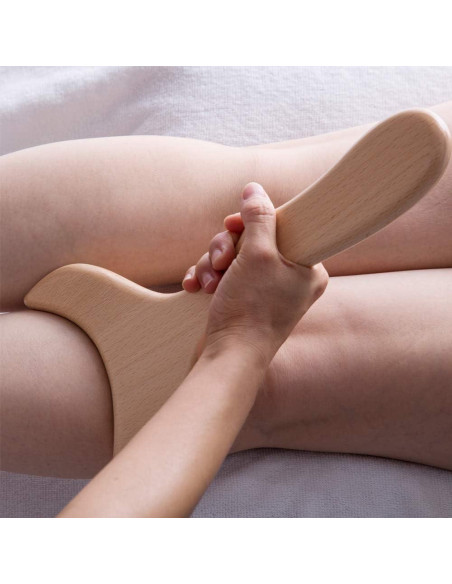 Herramienta de Gua Sha de Madera Allshow 30.48x15.24cm Herramienta de Gua Sha de Madera Allshow 30.48x15.24cm