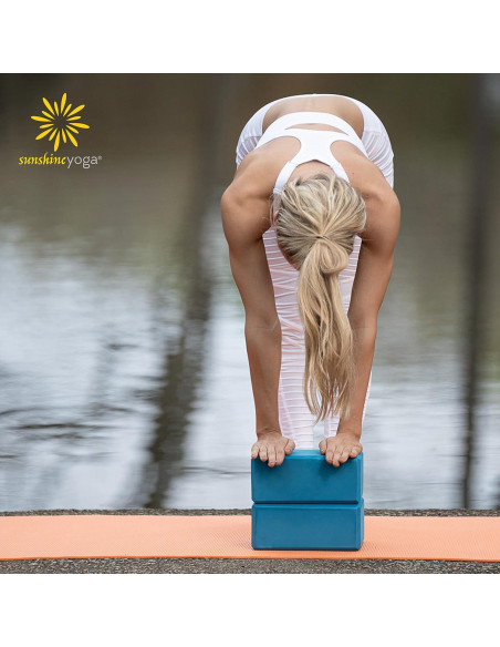 Bloques de Yoga Sunshine 10 Pack EVA 4" Soporte y Estabilidad Bloques de Yoga Sunshine 10 Pack EVA 4" Soporte y Estabilidad