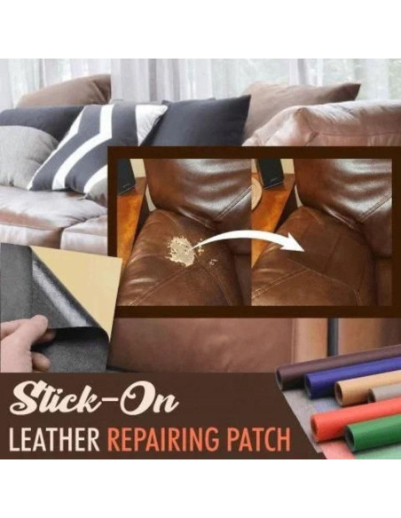 Reparador de Cuero Autoadhesivo Sofarefinish Negro 34.3x119.4 cm Reparador de Cuero Autoadhesivo Sofarefinish Negro 34.3x119.4 cm