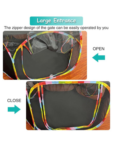 Parque de Juego para Gatos Fhiny 2-en-1 con Túnel 120x45 cm