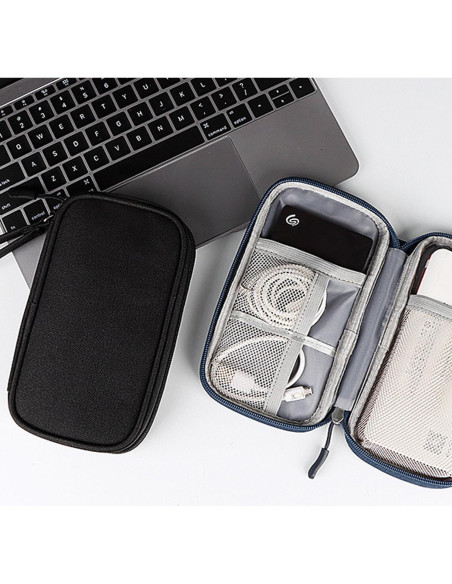 Bolsa Organizadora de Cables AYANICA Rosa 20x12cm Resistente al Agua Bolsa Organizadora de Cables AYANICA Rosa 20x12cm Resistente al Agua