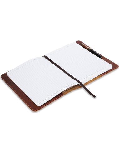 Cubierta de Diario B5 de Cuero Genuino TheAntiq Tan XL