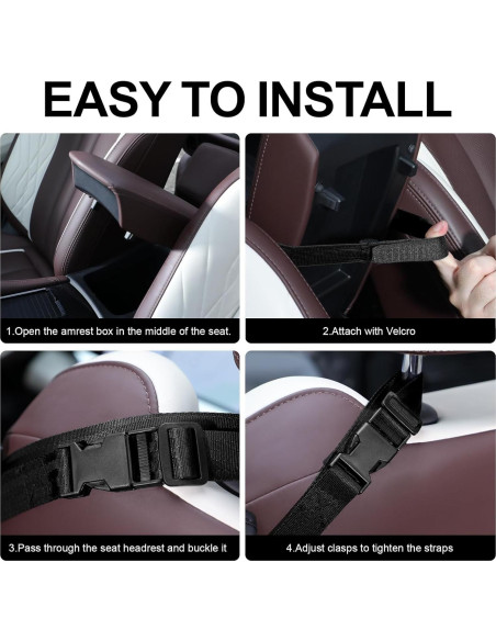 Soporte de bolso para automóvil knIykmr negro gran capacidad Soporte de bolso para automóvil knIykmr negro gran capacidad