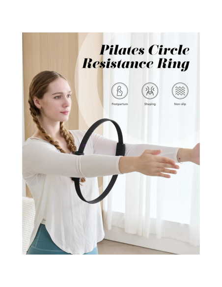 Anillo de Pilates SUBCULTUREPICK 34.3 cm Resistencia Media Anillo de Pilates SUBCULTUREPICK 34.3 cm Resistencia Media