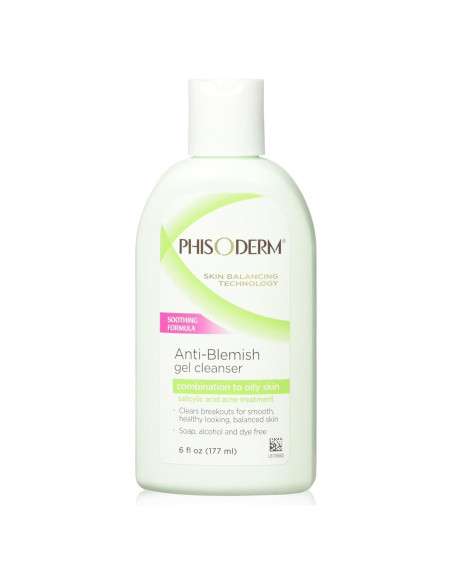 Gel Limpiador Anti-Manchas Phisoderm 170 ml (Paquete de 2) Gel Limpiador Anti-Manchas Phisoderm 170 ml (Paquete de 2)