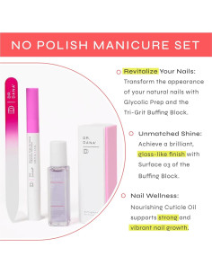 Set de Manicura Sin Esmalte Dr. Dana - Cuidado de Uñas Saludables 2