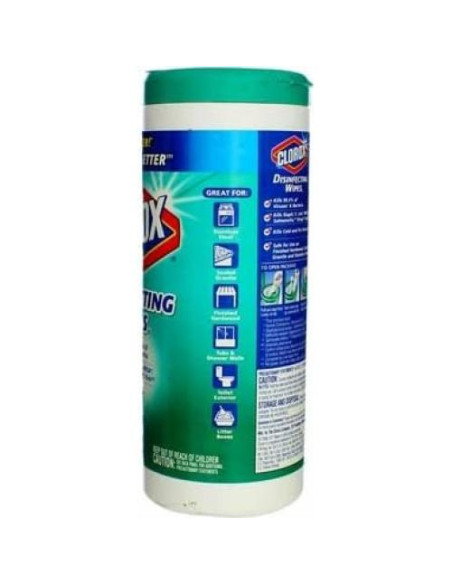 Toallitas Húmedas Desinfectantes Clorox Aroma Fresco 35 Unidades Toallitas Húmedas Desinfectantes Clorox Aroma Fresco 35 Unidades
