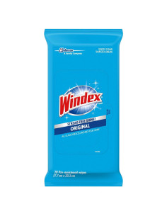 Toallitas de limpieza Windex para vidrio y superficies - 168 unidades