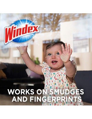 Toallitas de limpieza Windex para vidrio y superficies - 168 unidades