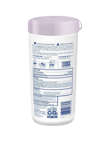 Toallitas Antibacterianas Wet Ones Lavanda 40 Unidades