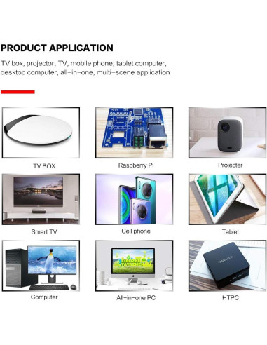 Control Remoto de Voz Inalámbrico Dupad G20S Pro USB 2.4G