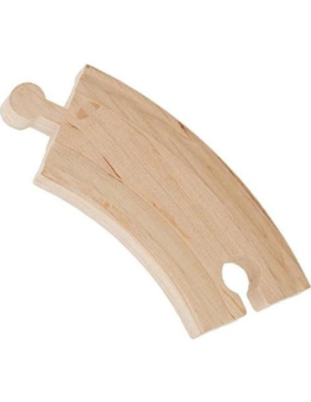 Juego de Pistas de Tren de Madera Right Track 52 Piezas Juego de Pistas de Tren de Madera Right Track 52 Piezas