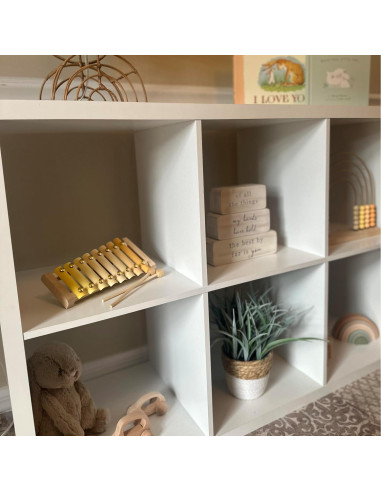 Xilófono Montessori Addy&Oakley de Madera Natural 24.4x12.4cm