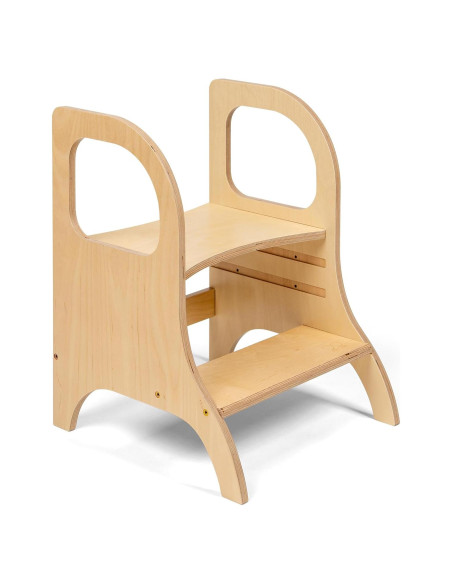 Taburete Ajustable MIIMO Ette Tete para Niños - Madera Taburete Ajustable MIIMO Ette Tete para Niños - Madera
