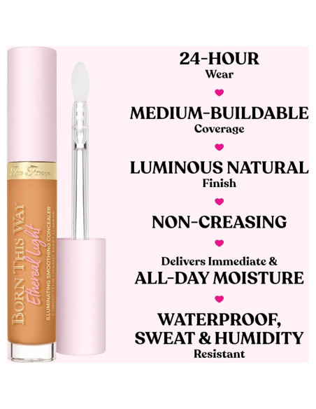 Corrector Iluminador Suave Too Faced 5 ml Ácido Hialurónico Corrector Iluminador Suave Too Faced 5 ml Ácido Hialurónico