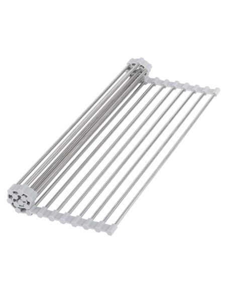 Escurridor Plegable Hhyn 45x35cm Acero Inoxidable Gris Escurridor Plegable Hhyn 45x35cm Acero Inoxidable Gris