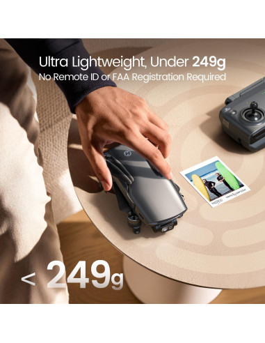 Dron GPS Holy Stone HS900 con cámara 4K y 2 baterías