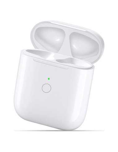 Funda de Carga Inalámbrica Upqiany para AirPods 1 y 2, 450 mAh