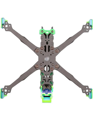 Kit Marco Drone FPV DYSRC SFX6 6 Pulgadas Fibra Carbono