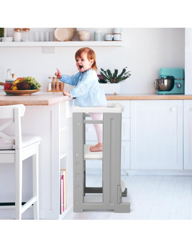 Torre para Niños GAOMON con Tablero Borrado Seco Altura Ajustable