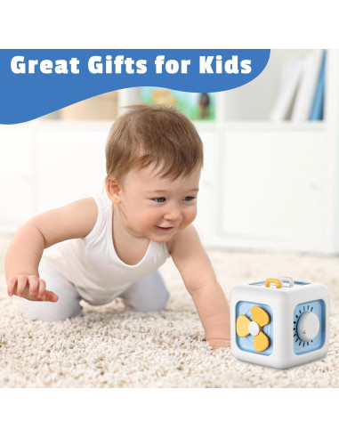 Cubo de Actividad Montessori Bessome para Bebés 12+ Meses