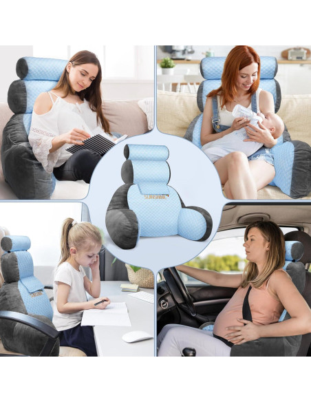 Almohadón Ergonómico Ajustable GENTRALULLABY para Leer Almohadón Ergonómico Ajustable GENTRALULLABY para Leer