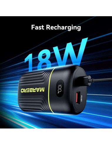 Cargador Portátil MARBERO P10A 10000mAh USB-C Carga Rápida