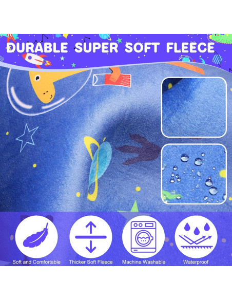 Cama de avión portátil para niños CozyBonder - Azul 75x45 cm Cama de avión portátil para niños CozyBonder - Azul 75x45 cm