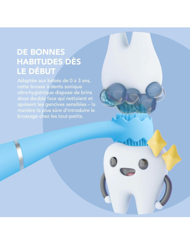 Cepillo de Dientes Eléctrico FOREO ISSA 4 Baby - Azul