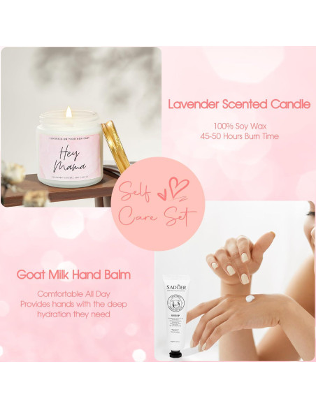 Canasta de Regalos para Nuevas Mamás iAOVUEBY - Cuidado y Relax Canasta de Regalos para Nuevas Mamás iAOVUEBY - Cuidado y Relax