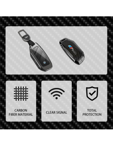 Funda de Llave de Coche Ynaquest para BMW X1 X2 X3 X5 X6 X7