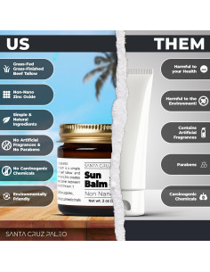 Bálsamo Solar Hidratante Facial Santa Cruz Paleo 56.7g 2
