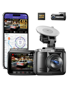 Dash Cam 4K AZDOME GS63Pro con GPS y visión nocturna