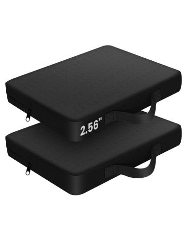 Cojín de Asiento de Estadio PALATALA 2 Pack 6.5 cm Impermeable