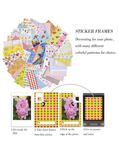 Kit de Accesorios Sunmns para Fujifilm Instax Mini Rosa Kit de Accesorios Sunmns para Fujifilm Instax Mini Rosa