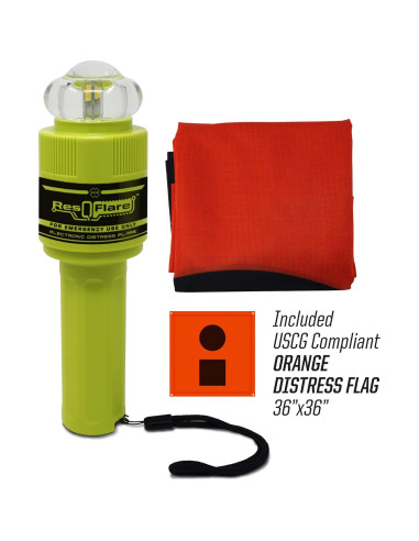 Kit de Seguridad Marina ACR ResQFlare - Señal Electrónica y Emergencia