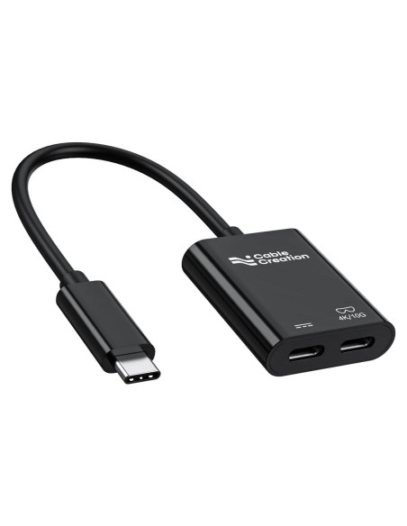 Adaptador USB-C a Gafas AR CableCreation 4K 60Hz Carga Rápida 100W Adaptador USB-C a Gafas AR CableCreation 4K 60Hz Carga Rápida 100W