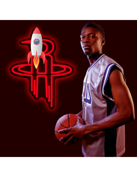 Luz de Neón LED Baloncesto YUNYEENEEN 40x27.5cm USB Dimmable Luz de Neón LED Baloncesto YUNYEENEEN 40x27.5cm USB Dimmable