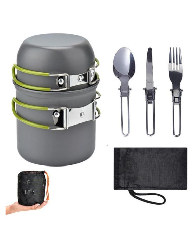 Juego de Utensilios de Cocina para Camping Senrob - 6 Piezas