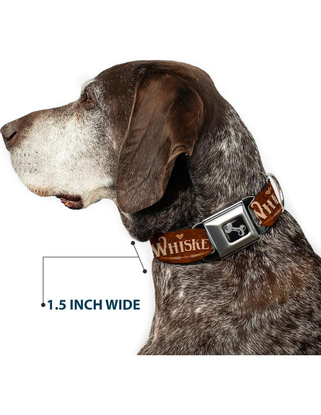 Collar para Perros Buckle-Down, Hebilla de Seguridad 24.1-33cm Collar para Perros Buckle-Down, Hebilla de Seguridad 24.1-33cm